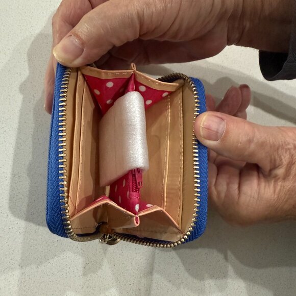 Small Zip Around Wallet - Picture 3 of 6